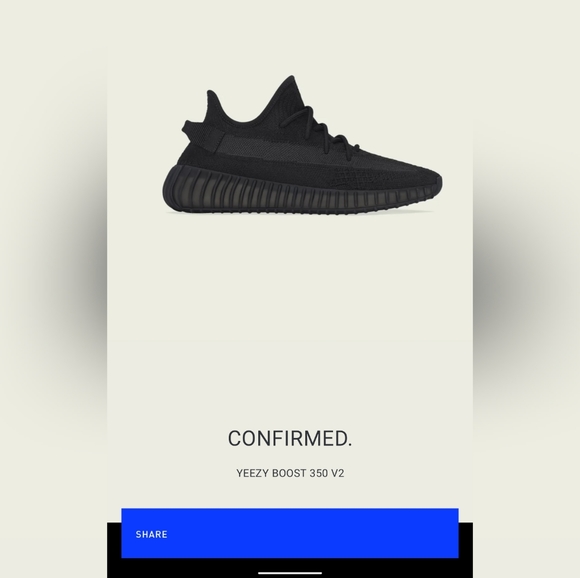 NWT Yeezy Boost 350 V2 onyx New w Tags and box adidas release date June 20 2021 - Picture 2 of 13
